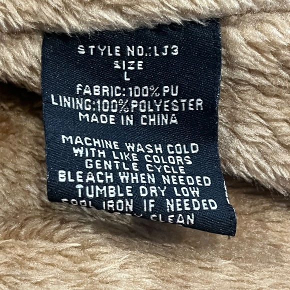 MEN'S HOODED WARM LEATHER JACKET - Picture 5 of 7